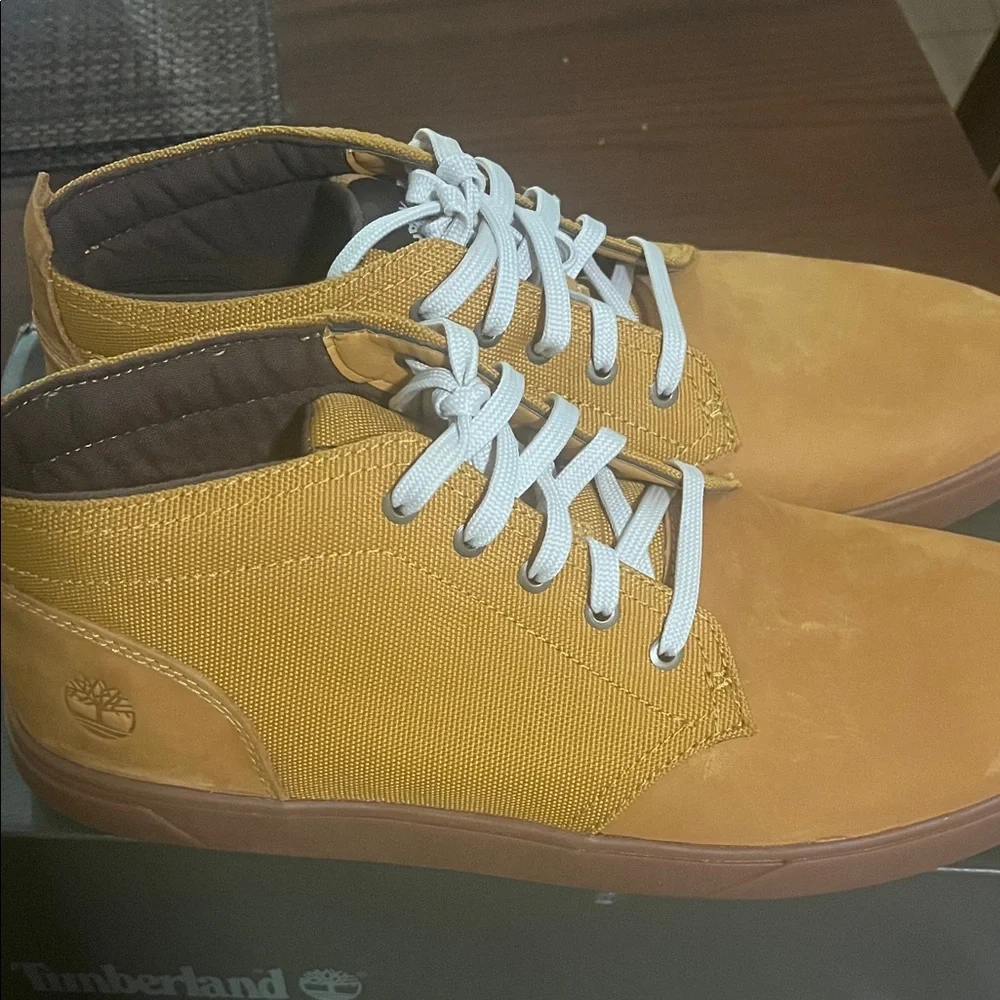 Timberland Men's Yellow Chukka Boots
